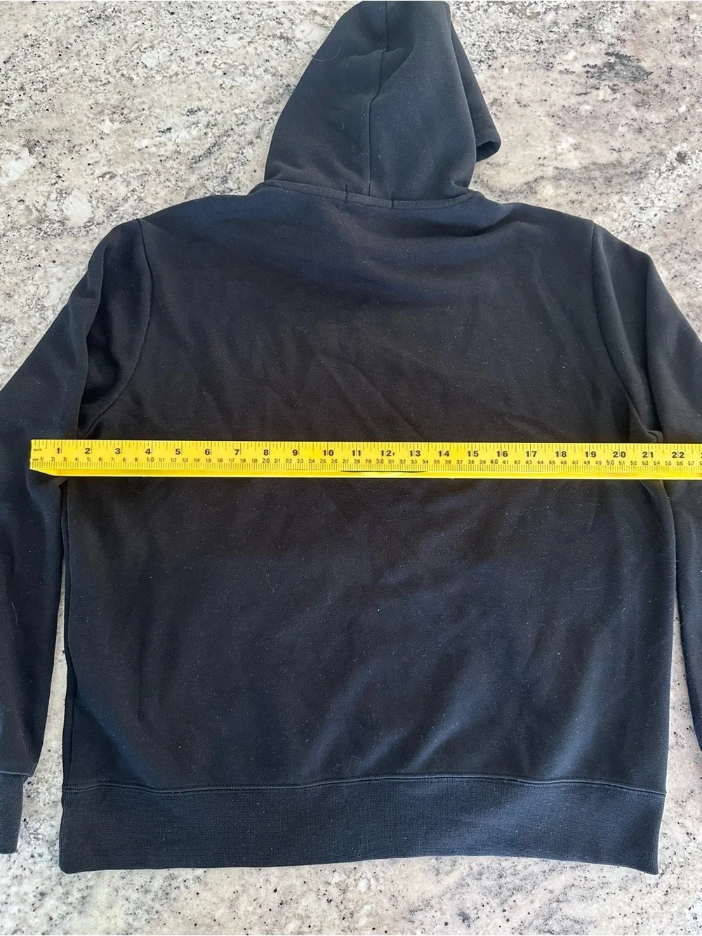 Polo by Ralph Lauren Black Pullover Hoodie with White Pony